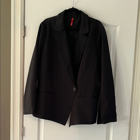 SPANX Black Blazer with Classic Silhouette for Business - Picture 1 of 9